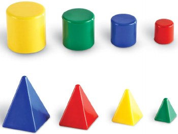 Additional picture of Mini Relational GeoSolids® (Set 32 & Guide)