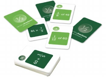 Additional picture of TacklingFractions Fraction Card Game