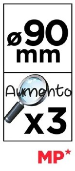 Additional picture of MP* Magnifying Glass X3 Magnification 90mm
