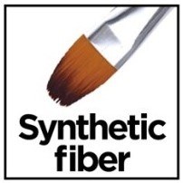 Additional picture of Artix Long Handle Synthetic Fibre Mixed Media Brushes (Set 6)