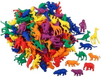 Wild Animal Counters (Tub 120)