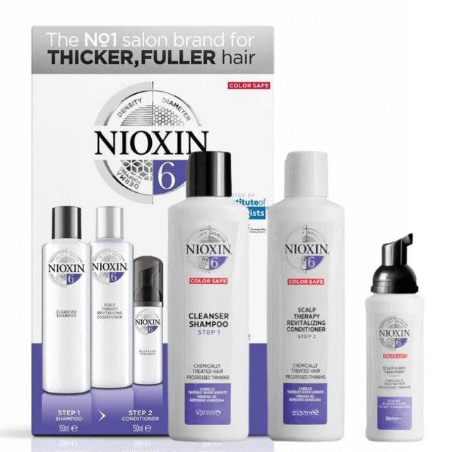 Nioxin System No 6 Chemically Treated Progressed Thining Hair