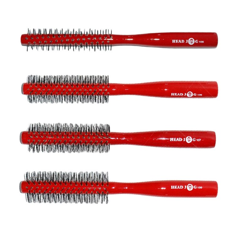 Head Jog 105 Natural Wooden Radial Brush