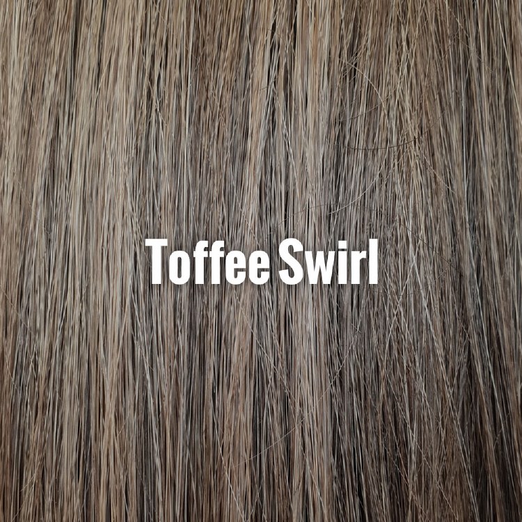 Toffee Swirl 20'' Clip In Hair Extension