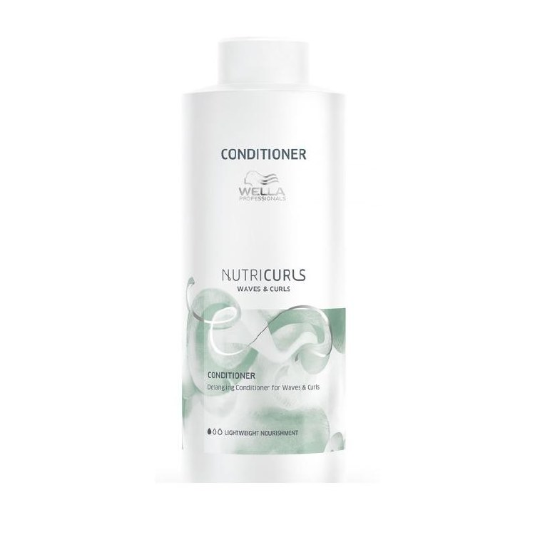 Wella Nutricurls &amp; Waves Conditioner  1L