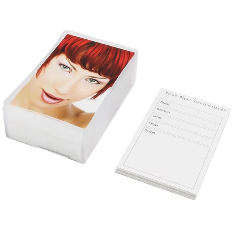 Agenda Appointment Cards Red Head