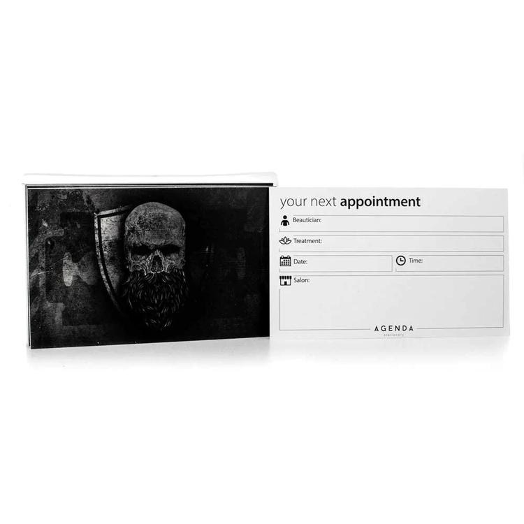 Agenda Barber Appointment Cards AC1B