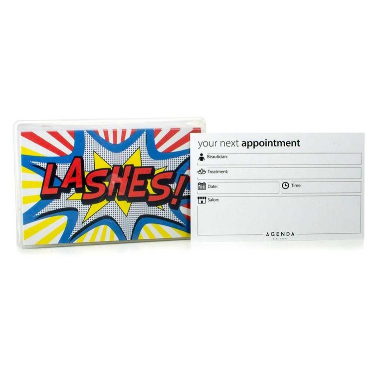Agenda Lash Appointment Cards AP10B