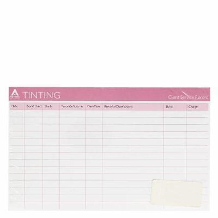 Agenda Tinting Cards (100)