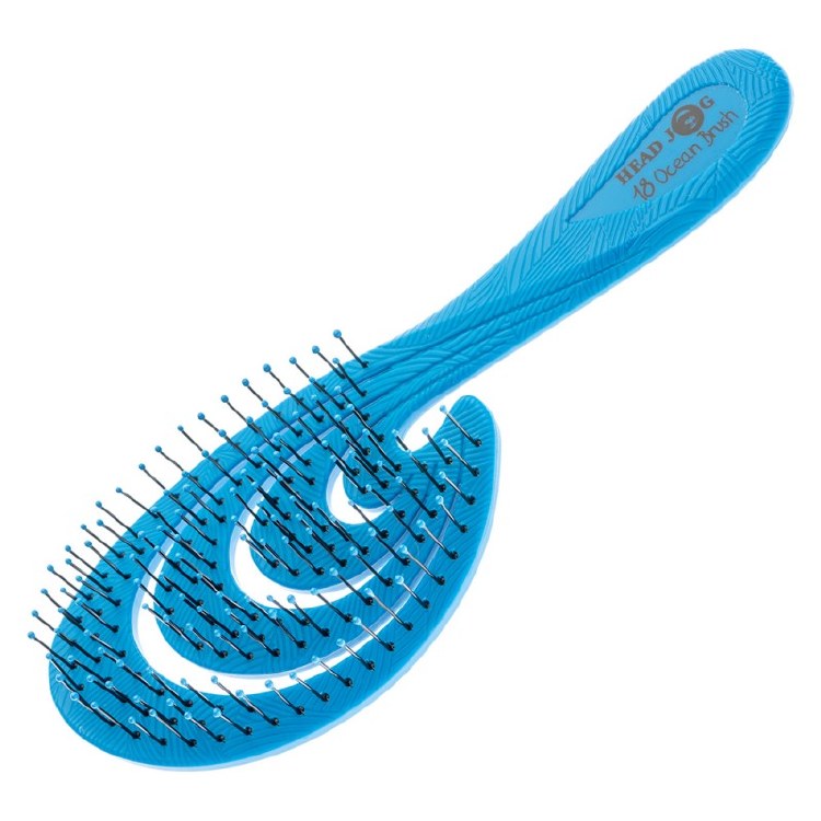Head Jog Aqua Straw Brush