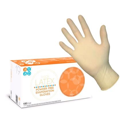 ASAP Latex Powder Free Gloves Medium
