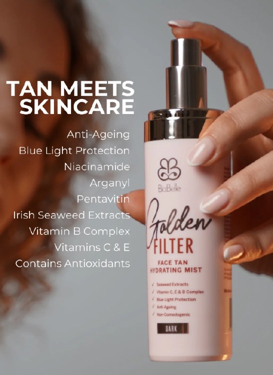 BiaBelle Golden Face Filter Tan  Dark