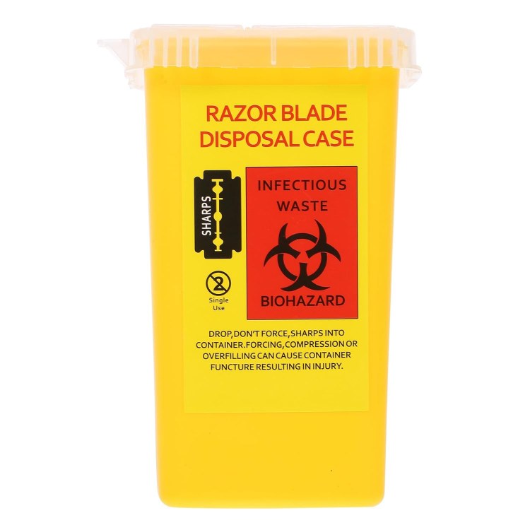 Barber Pro Razor Blade Disposal Casse
