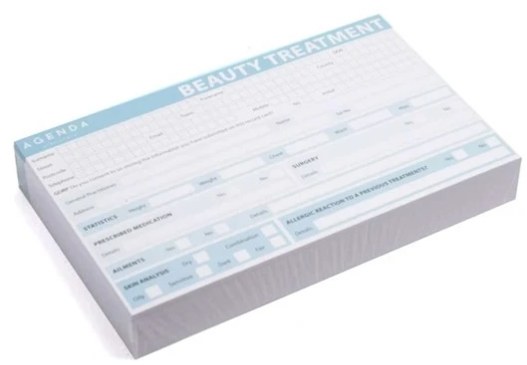 Agenda Beauty Treatment Cards (100)