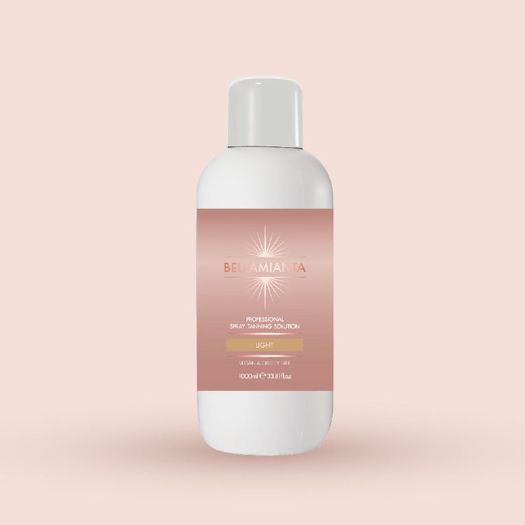 Bellamianta Professional  Light Spray Tan 1 litre