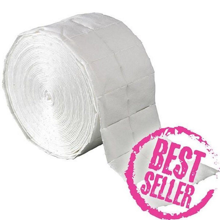 Bifull Cellulose Nail Wipes  500 Wipes Pack Of Two
