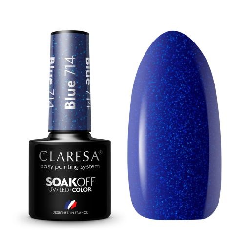 Claresa Gel Polish  714 Blue