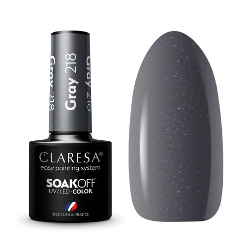 Claresa Gel Polish 218 Gray