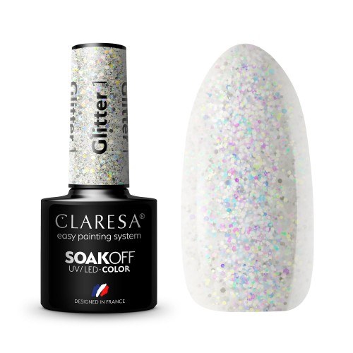 Claresa Gel Polish Glitter 1 , 5g