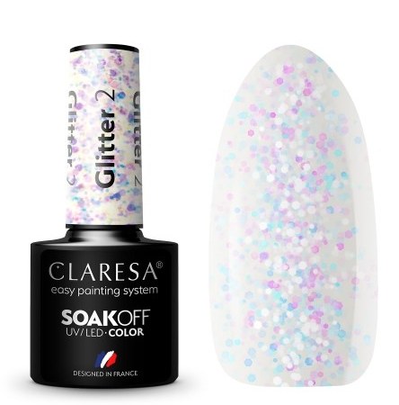 Claresa Gel Polish Glitter 2