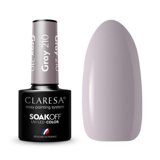 Claresa Gel Polish 210 Gray