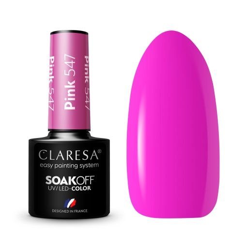 Claresa Gel Polish 547 Pink