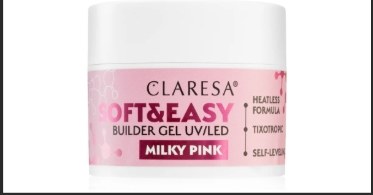 Claresa Hard &amp; Easy Milky Pink 12g