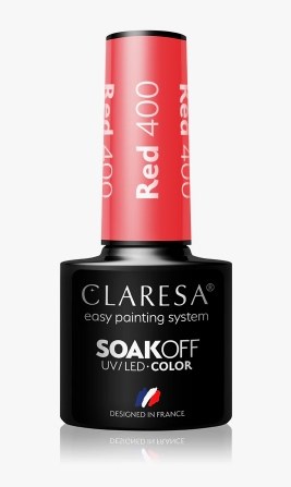 Claresa Red 400 Gel Polish 5g