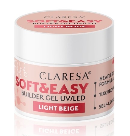 Claresa Soft &amp; Easy Light Beige Builder Gel 12g