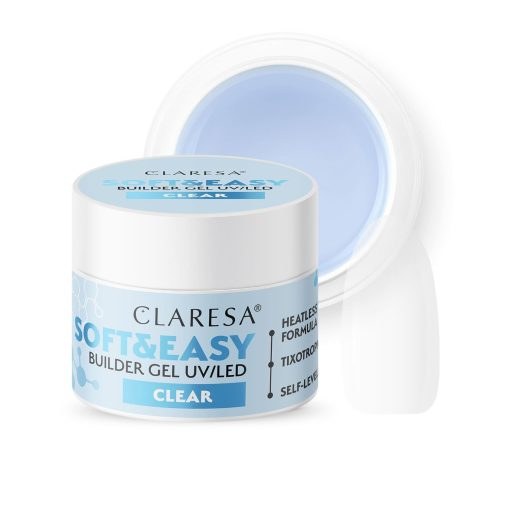 Claresa Soft &amp; Easy Clear Bulider Base  45g