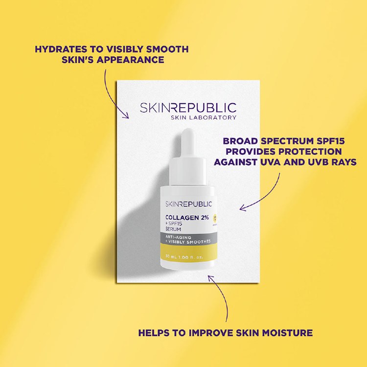 Skin Republic Collagen 2% SPF15 Serum 30ml