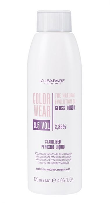 Color Wear Gloss Toner Peroxide 9.5 Vol 120mls