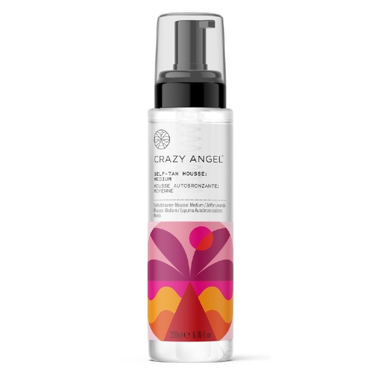 Crazy Angel Clear Mousse Medium Tan  200Ml