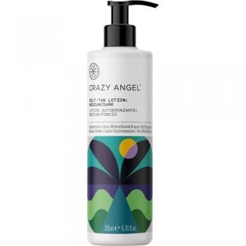 Crazy Angel Tan Lotion Med/Dark  200Ml