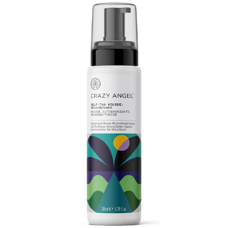 Crazy Angel Tan Mousse Med/Dark 200Ml