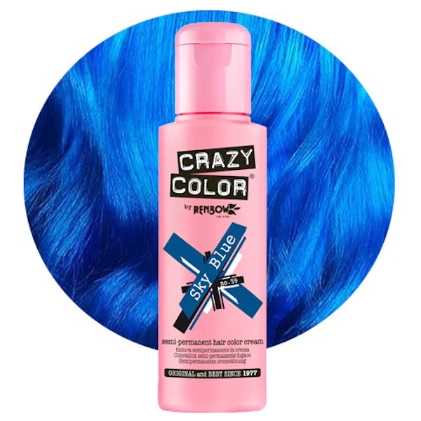 Crazy Color SKY BLUE