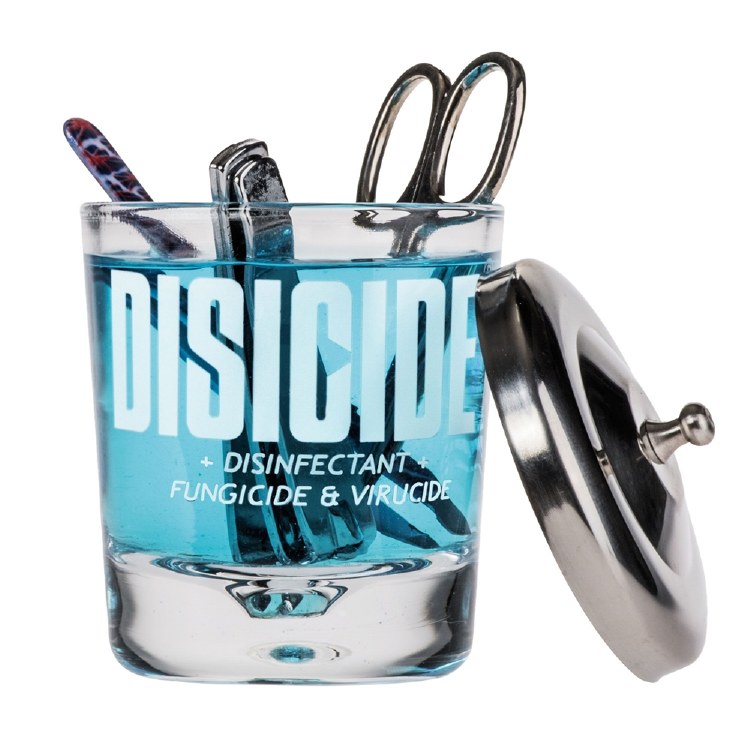 Disicide Manicure Table Disinfection Jar