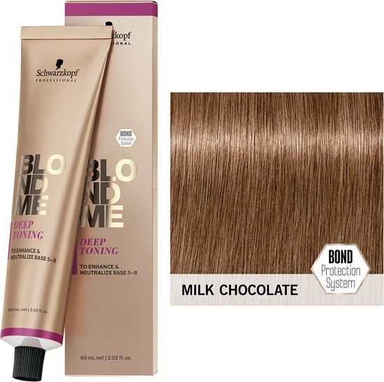 Schwarzkopf Blondme Deep Toning Milk Chocolate