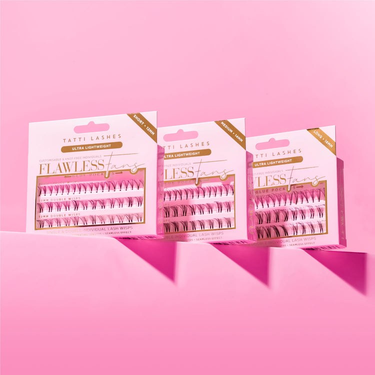 Tatti Lashes Flawless Fans 14mm