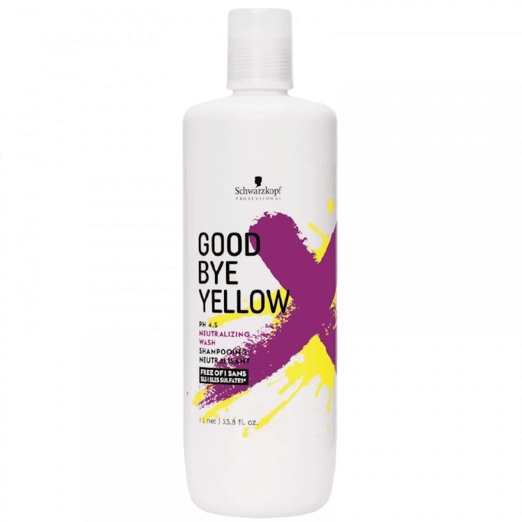 Schwarzkopf Goodbye Yellow Shampoo 1L