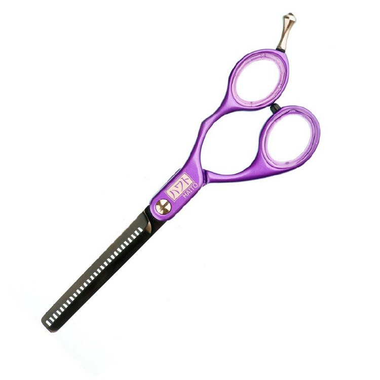 Haito 5.75 Purple Sparkle Thinning Scissors