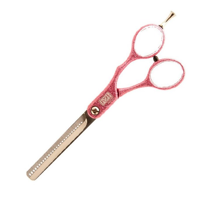 Haito Glitter Pink Thinning Scissors