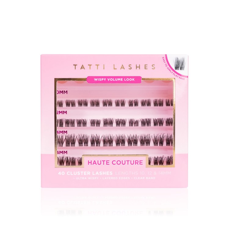 Tatti Lashes Haute Couture Induvudal Clusters 10mm