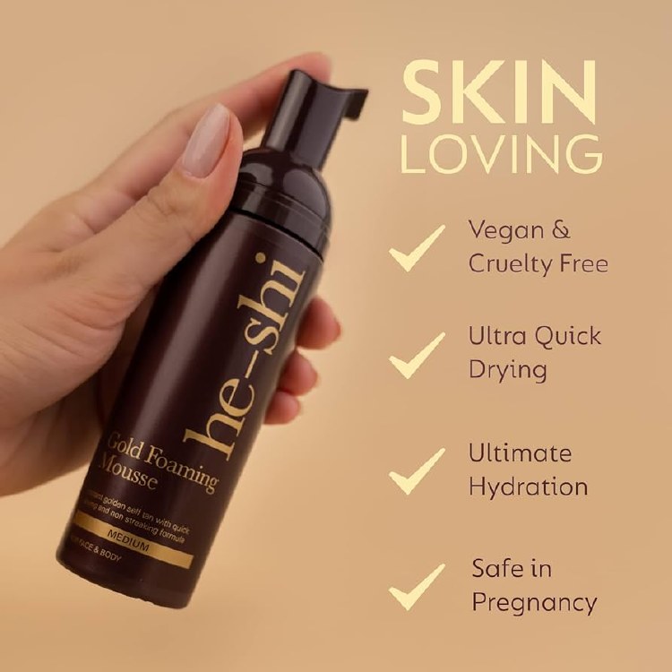 He-Shi Gold Foaming Mousse