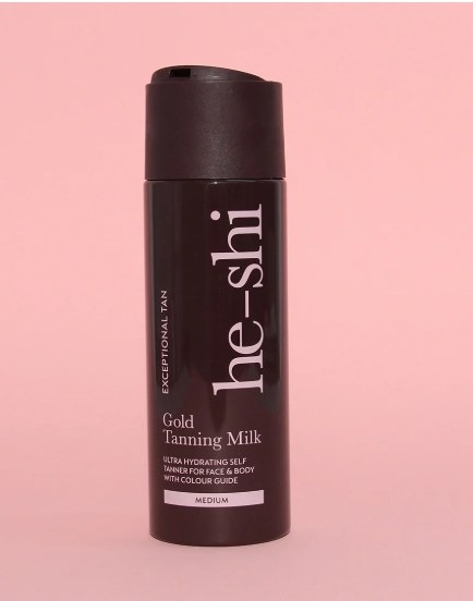 He-Shi Gold Tanning Milk Medium