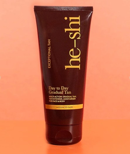 He-Shi Gradual Day To Day Medium-Dark Gradual Tan