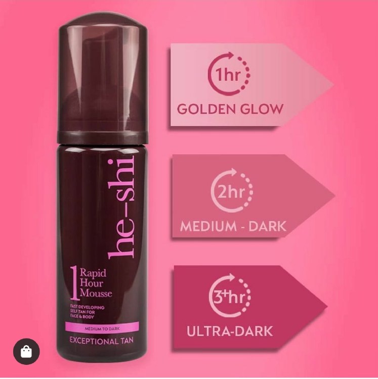 He-Shi Rapid 1 Hour Medium/Dark Tan