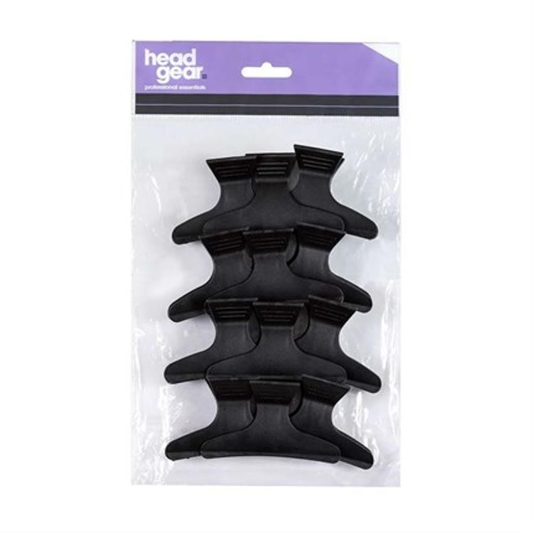 Head Gear  Butterfly Clamp Black (12)
