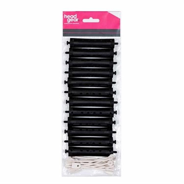 Head Gear Black 16mm Perm Rods