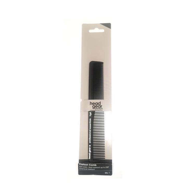 Head Gear Black Carbon Comb Hg4